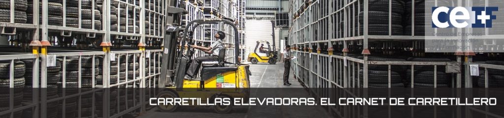 Carretillas Elevadoras. El carnet de carretillero