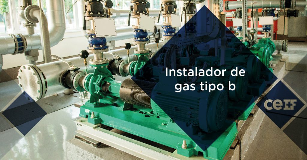 Instalador de gas tipo B