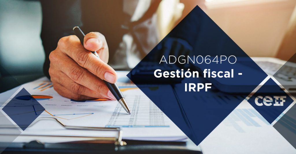 ADGN064PO Gestión fiscal - IRPF