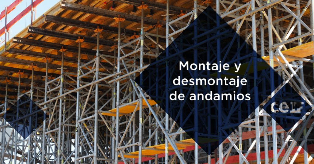 Montaje y desmontaje de andamios