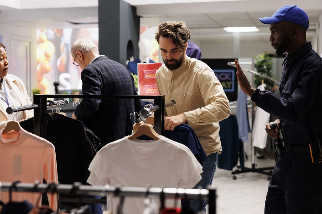 vigilante de seguridad centros comerciales
